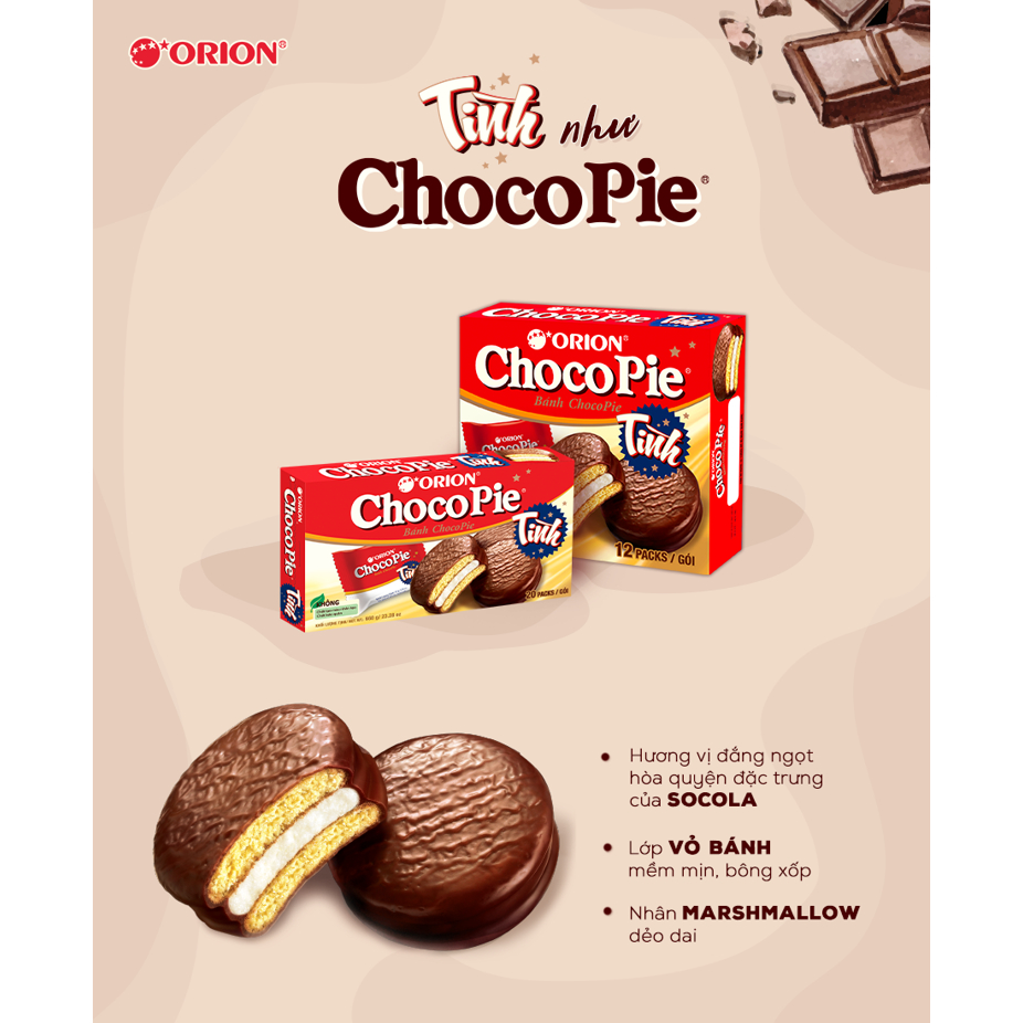 Bánh ChocoPie Tình - Mẫu truyền thống
