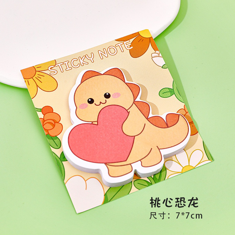 Note giấy ghi chú hình bé khủng long