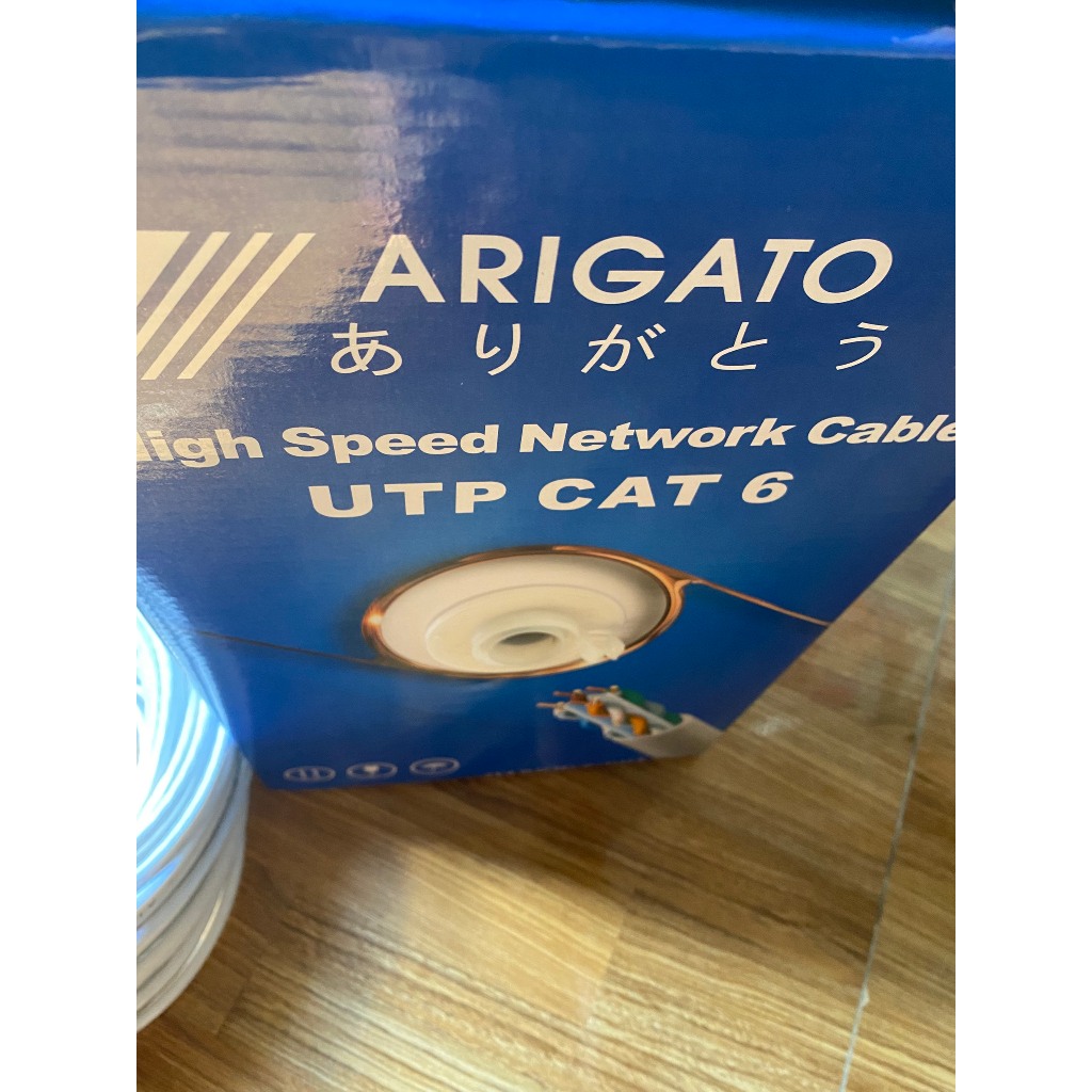 Dây Mạng CAT6 UTP - tính theo mét  - màu trắng