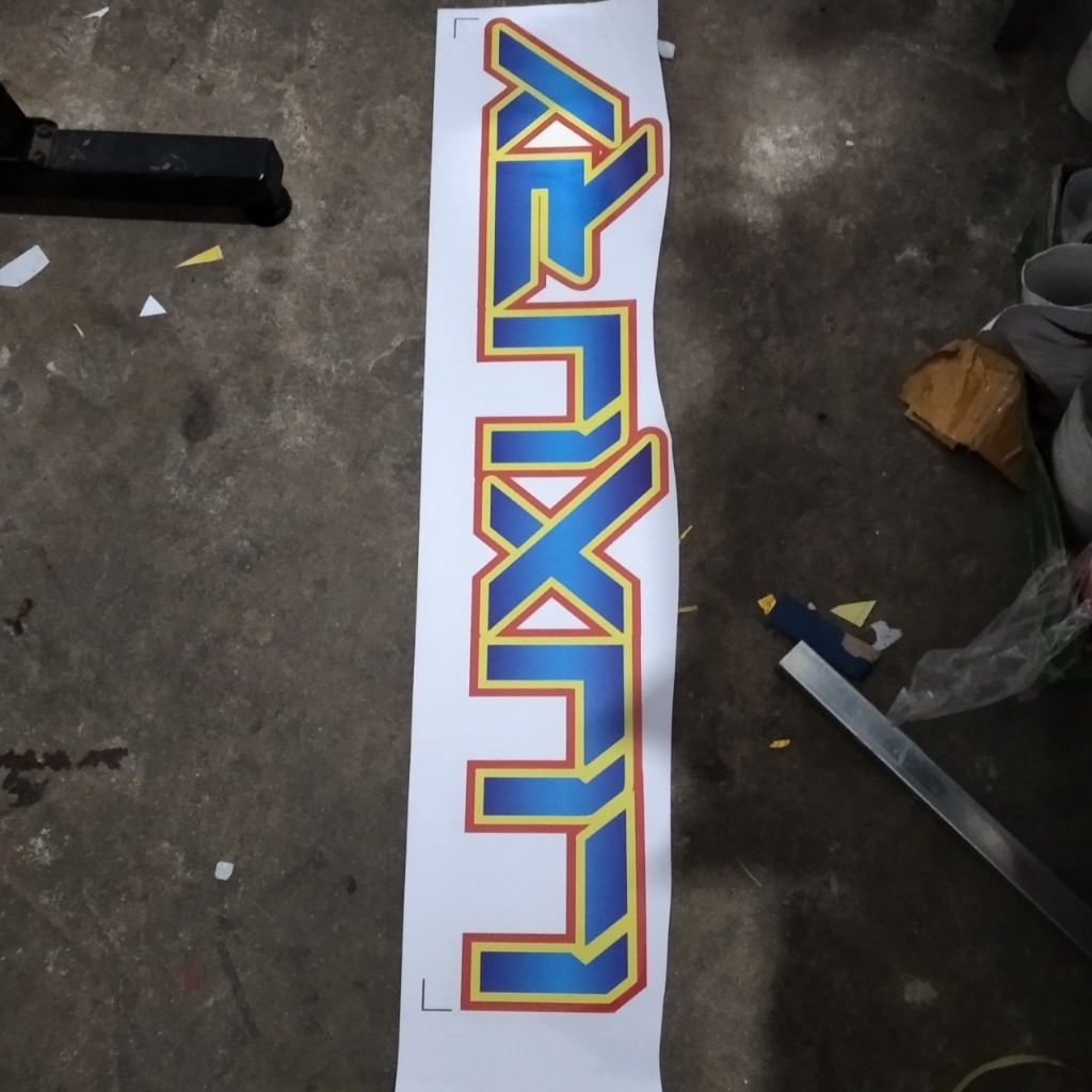 Tem chữ Luxury dán xe tải, Tem chữ dán đầu xe. Tem decal Luxury