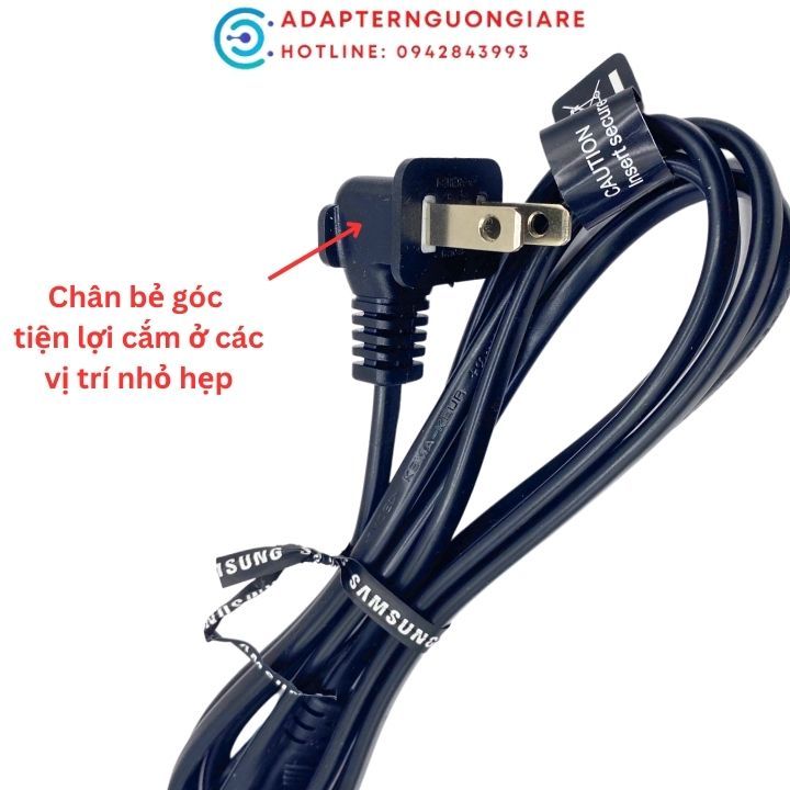 Dây nguồn số 8 cho tivi samsung dài 1.5m hàng chuẩn xịn