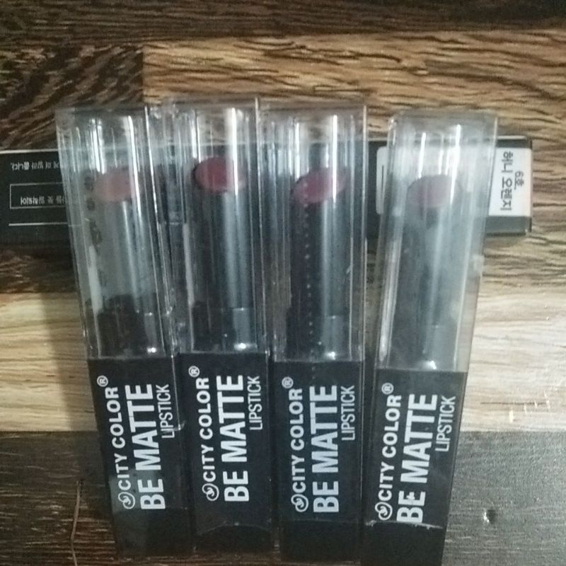 Thanh lý SON XỊN CÁC LOẠI:  HOLIKA/ w.lab Velvet 3g /City Color Be Matte