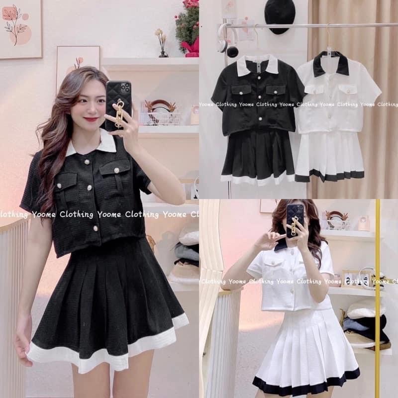 Sét bộ áo+ chân váy