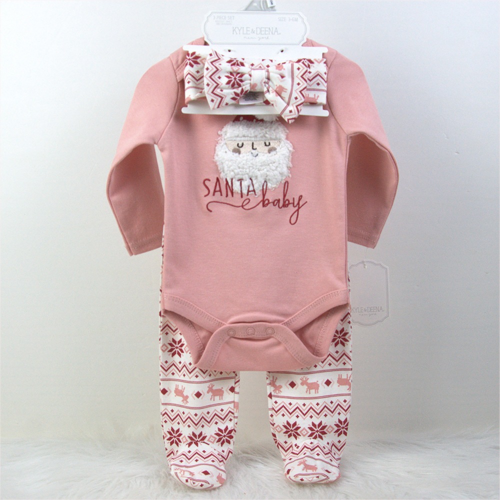 Bộ quần áo NOEL dài tay 3 chi tiết cho bé Jasmine Baby