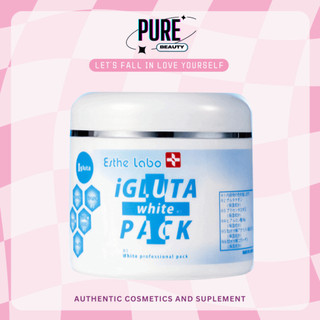 Kem ủ body và face esthe labo igluta white pack ủ trắng nhật bản - 500g