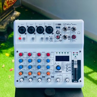 Mixer max99 pro livestream thu âm nguồn 48v hát karaoke thiết kế trẻ trung sang trọng tích hợp 99 hiệu ứng