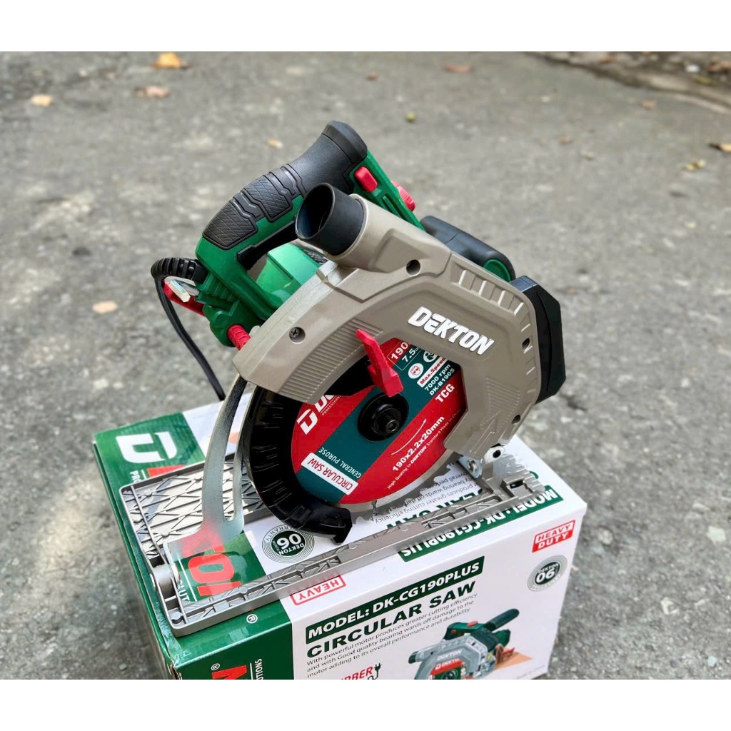 Máy cưa gỗ 190mm cao cấp DEKTON DK-CG190PLUS