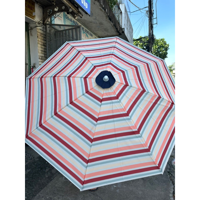 Ô DÙ CHE SỌC NẮNG MƯA ĐK 2M 8 NAN VẢI BỐ DÀY