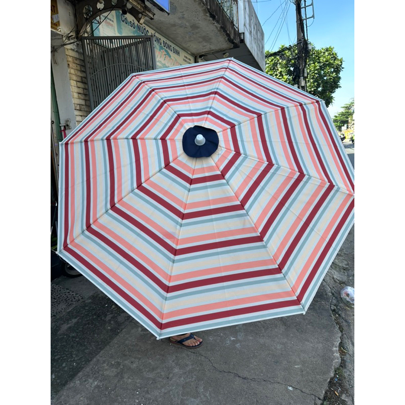 Ô DÙ CHE SỌC NẮNG MƯA ĐK 2M 8 NAN VẢI BỐ DÀY