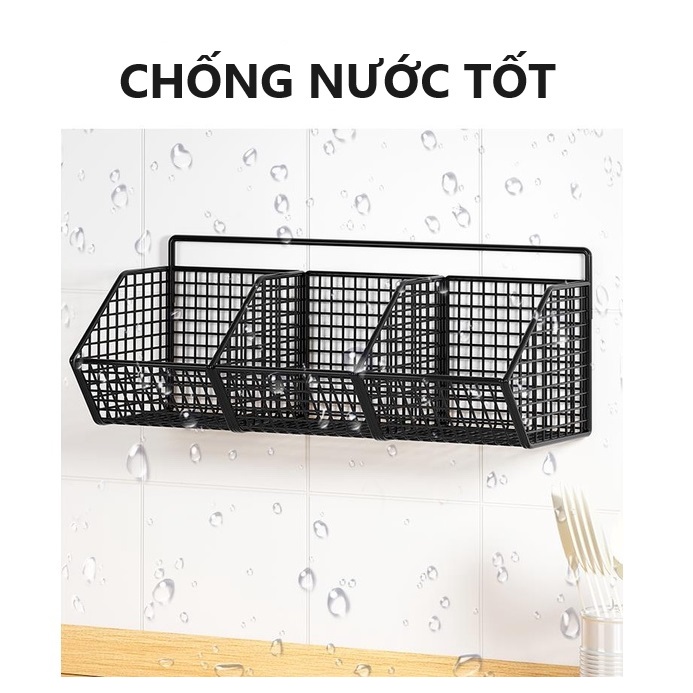 Kệ đựng gia vị dán tường không cần khoa đục Oenon kệ đựng đồ đa năng sử dụng được trong phòng tắm,phòng khách,bếp