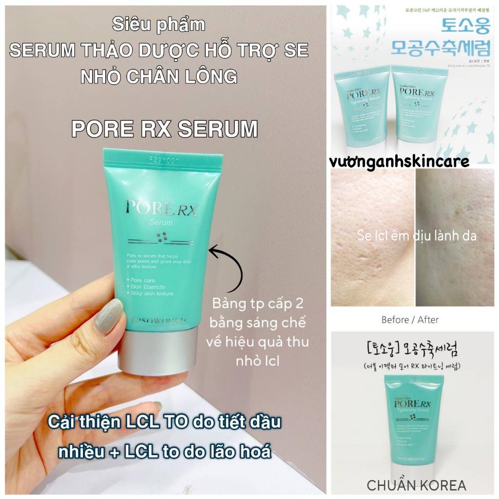 Serum Pore Rx Se nhỏ LCl 30ml Hàn Quốc