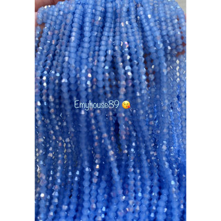 10 DÂY CƯỜM PHA LÊ (3mm - 4mm) - Lam