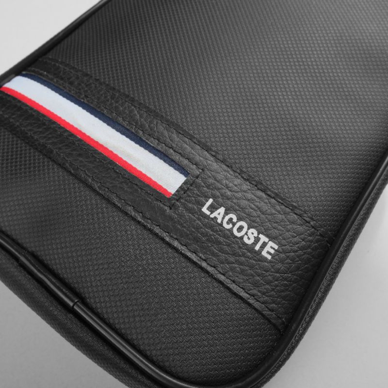 Túi đeo chéo LACT  Men's Classic 2023 Chất Da si Logo  Kim Loại cao cấp  Form vuông sang trọng