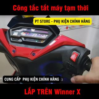 Công tắc xe máy sẵn giắc dùng tắt máy, tắt động cơ tạm các dòng xe honda