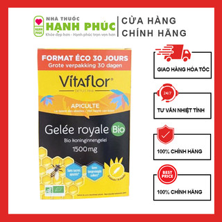 Sữa Ong Chúa Vitaflor Gelée Royale Bio 1500mg Của Pháp 30 Ống