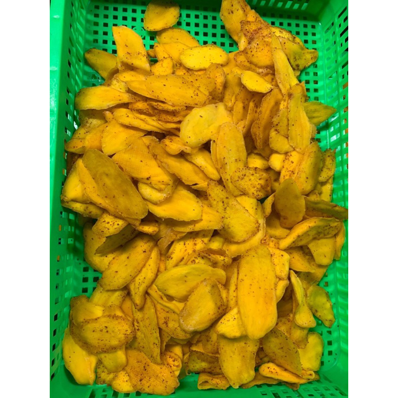 Xoài sấy dẻo muối ớt, xoài sấy dẻo thường, ăn vặt loại ngon nhà Thơ Food