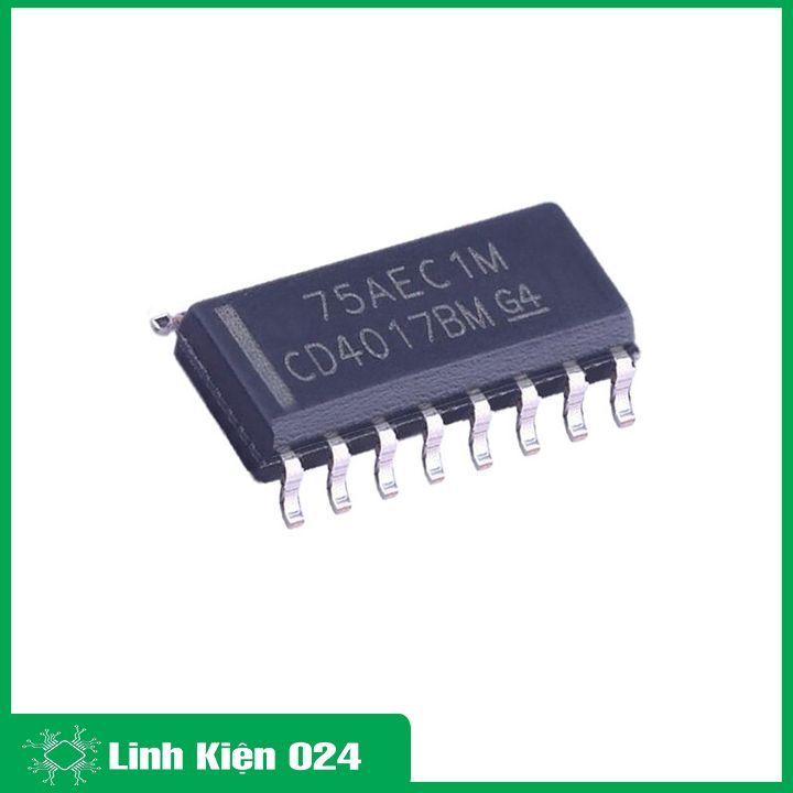 IC đếm thập phân CD4017
