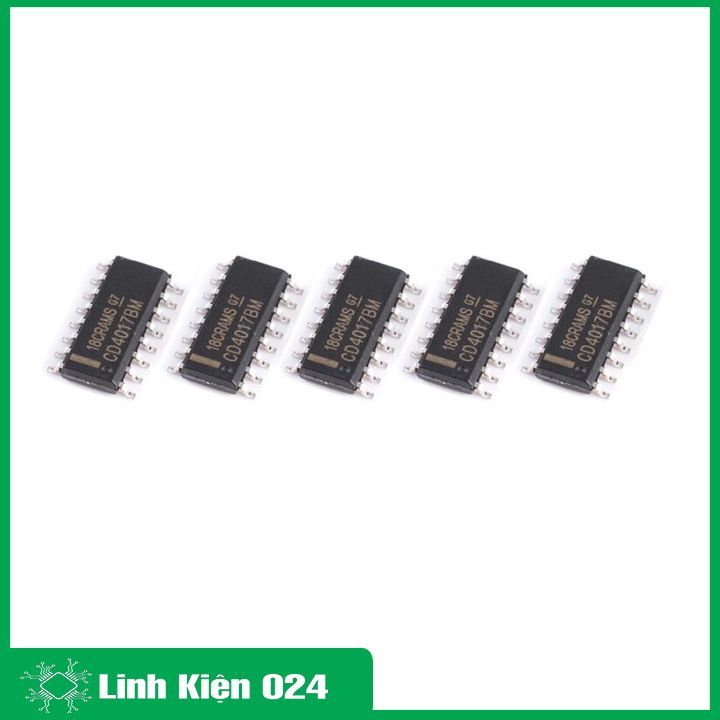 IC đếm thập phân CD4017