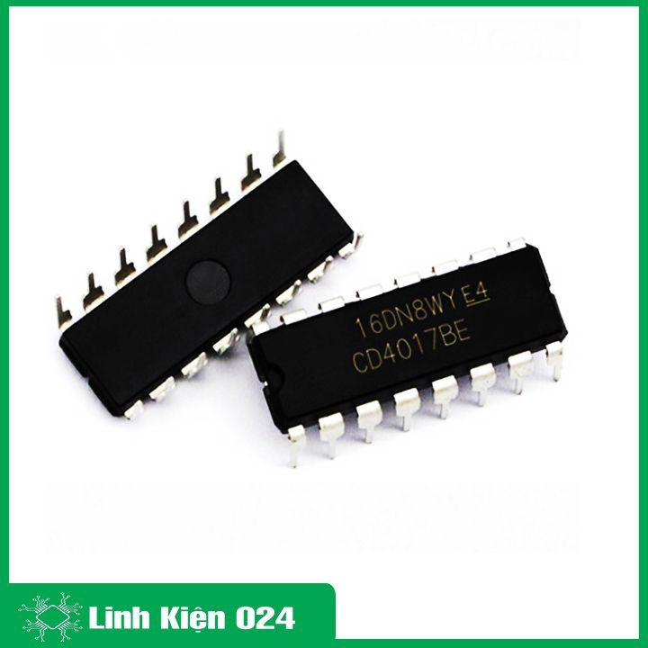 IC đếm thập phân CD4017