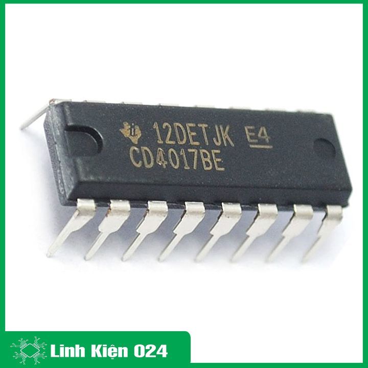 IC đếm thập phân CD4017