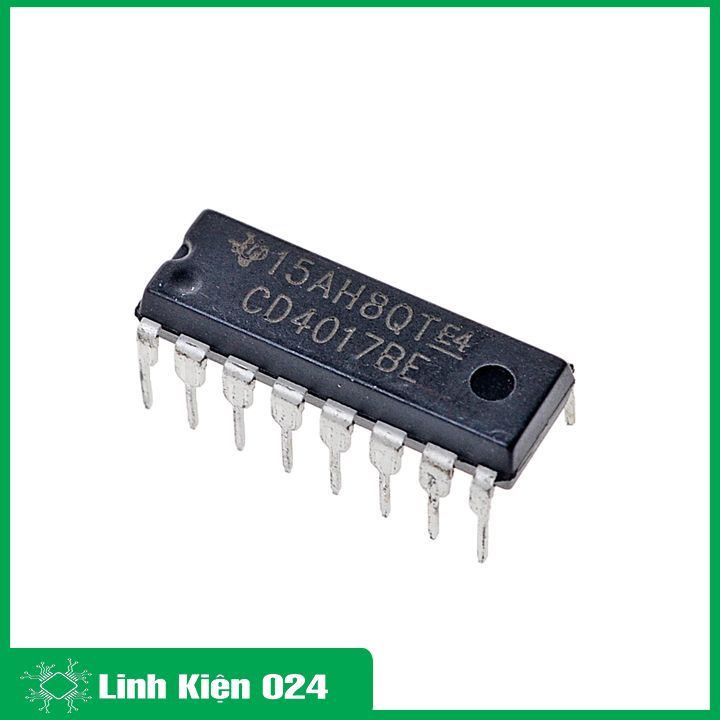IC đếm thập phân CD4017