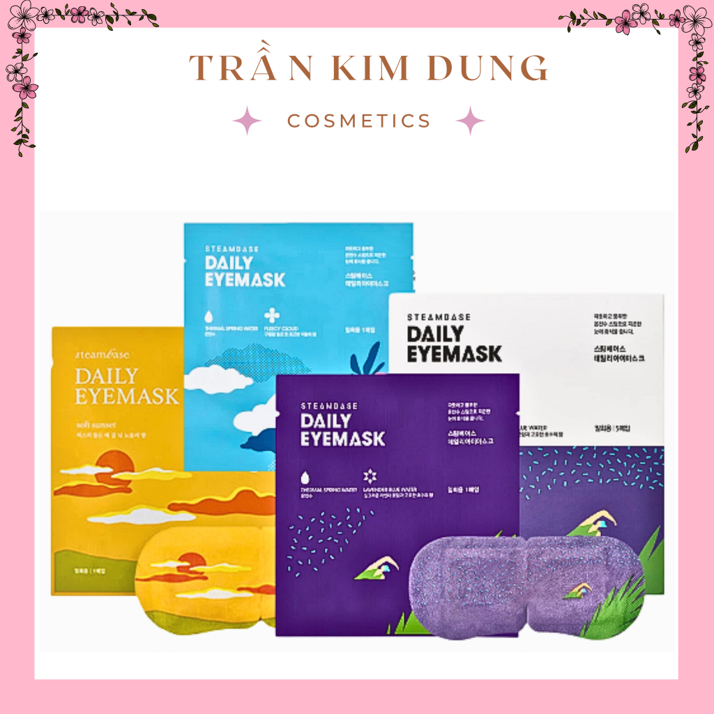 Mặt nạ thư giãn mắt Steambase So Natural