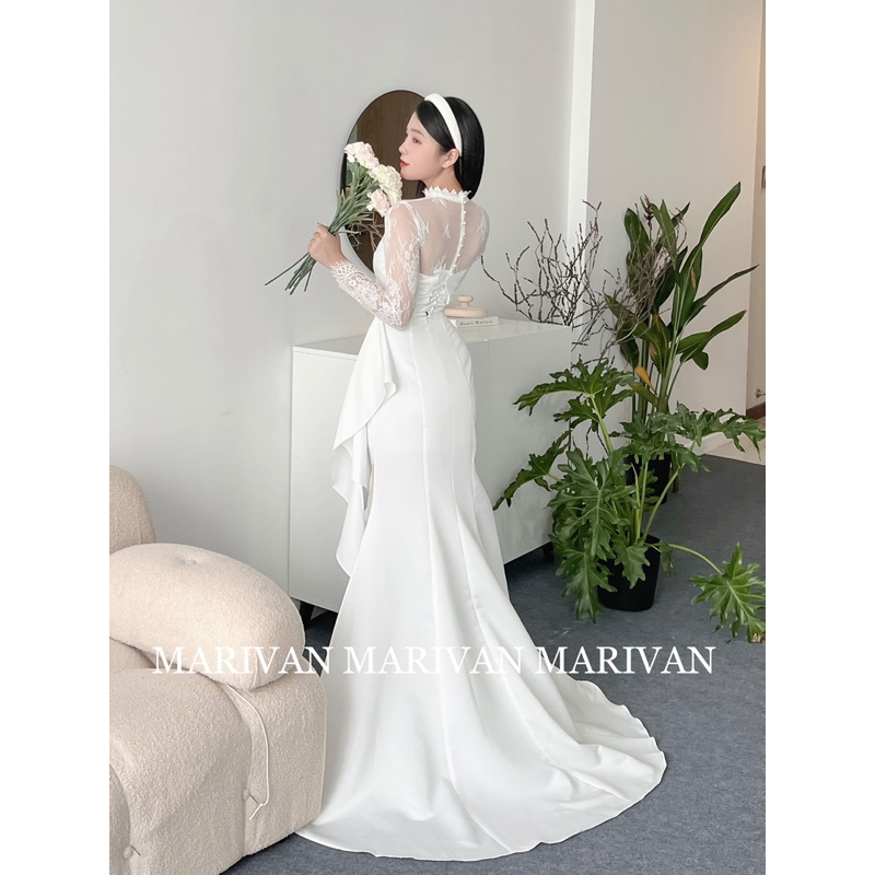 Đầm cưới MARIVAN 3in sắc sảo