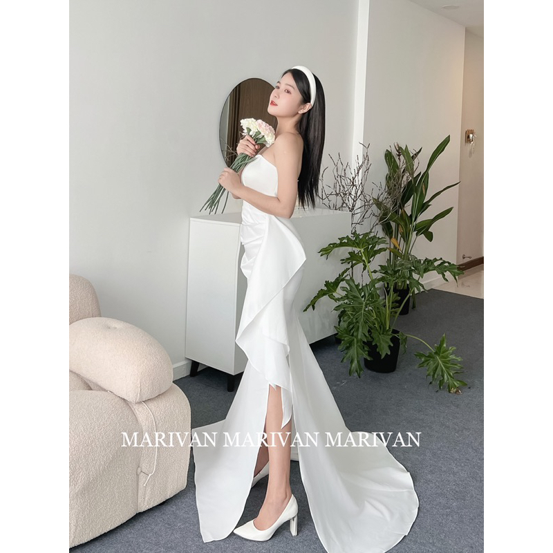 Đầm cưới MARIVAN 3in sắc sảo