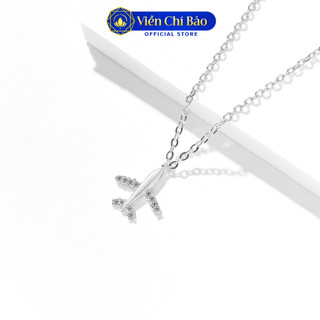 Dây chuyền bạc nữ Hình máy bay chất liệu bạc 925 - Viễn Chí Bảo D400451x