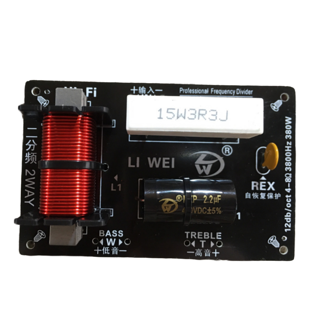 PHÂN TẦN FULL ĐƠN QS-222 LẮP 1 BASS 1 TRÉP - GIÁ MỘT MẠCH - HÀNG NHẬP