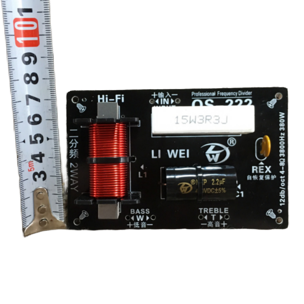 PHÂN TẦN FULL ĐƠN QS-222 LẮP 1 BASS 1 TRÉP - GIÁ MỘT MẠCH - HÀNG NHẬP