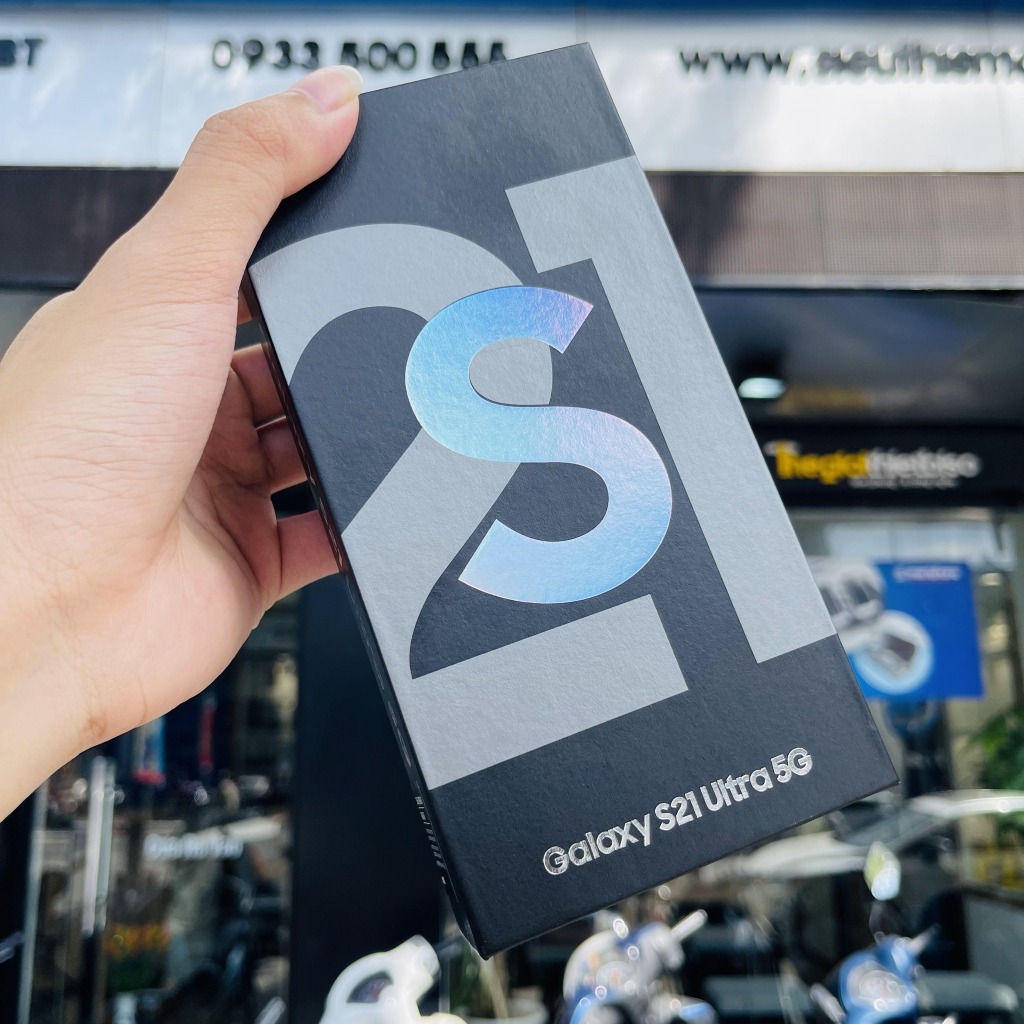 Đt samsung*galaxy S21 ultra 5G  - 2SIM -full màu - mới - bảo hành 12 tháng
