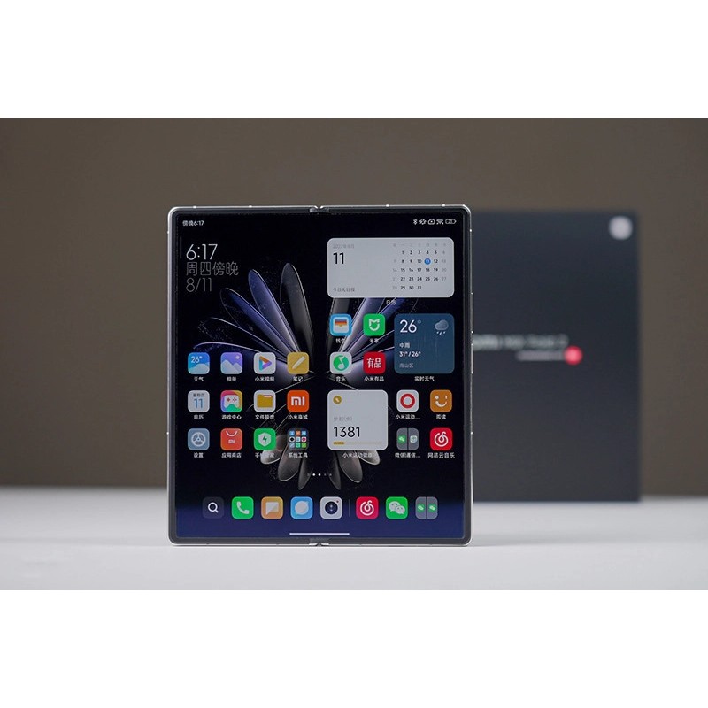 Siêu phẩm - xiaomi mix fold 2 + 12/256gb  - 2 màu đẹp - bảo hành 12 tháng - bản trung