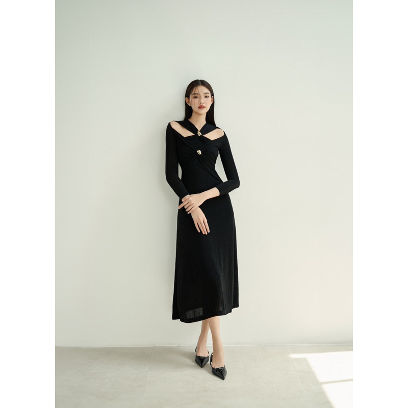 Vải phối khoen Diva Dress