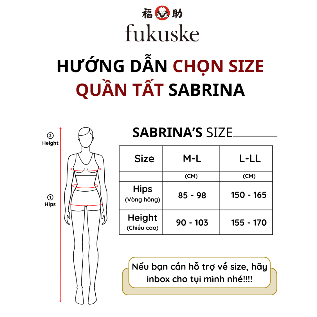 Quần tất nữ 40D Sabrina GUNZE