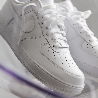 （Giầy nike chính hãng）Giày thể thao unisex fashion Air Force 1LOW White AF1 cổ thấp chịu mài màu trắng giày nike af1