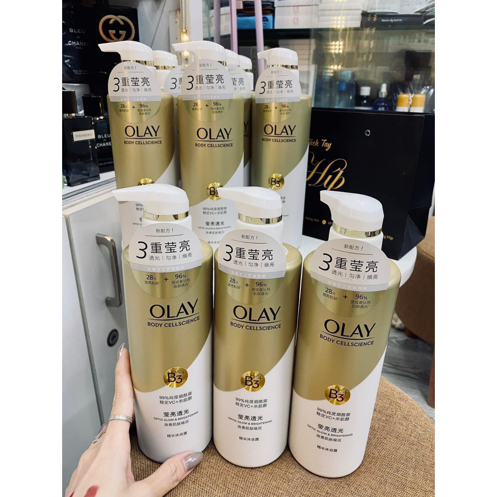 Sữa Tắm Olay B3+ Vitamin C Màu Trắng  - 500ml