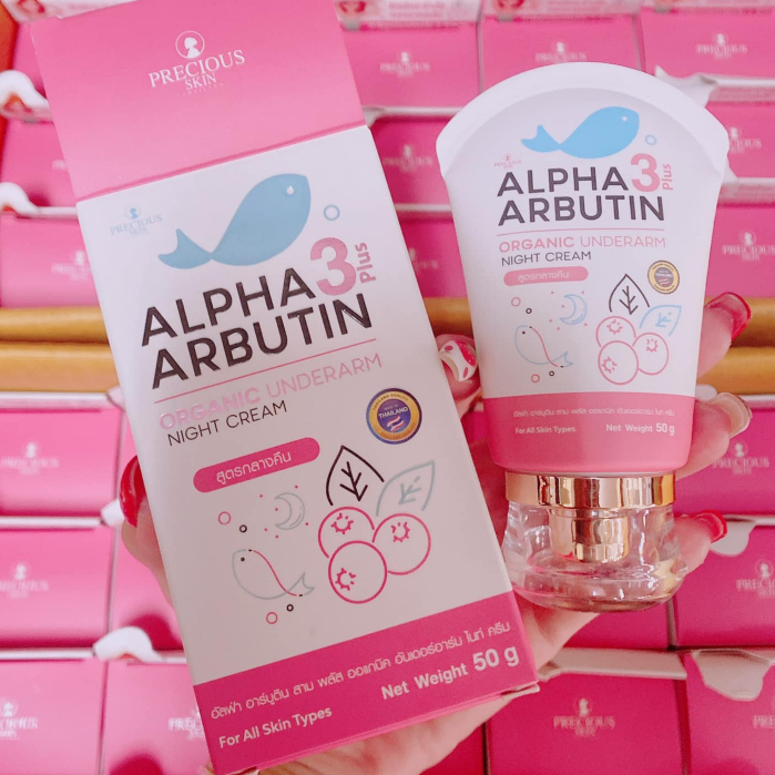 Kem Dưỡng Làm Trắng, Giảm Thâm Nách Alpha Arbutin 3 Plus Thái Lan 50g