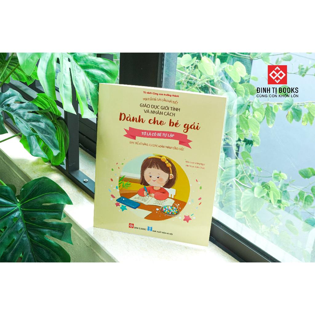 Sách-Set Giáo dục giới tính và nhân cách dành cho bé gái (6 tập) - Đinh Tị Books