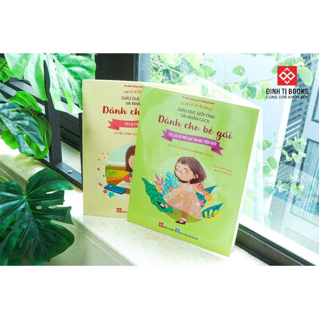 Sách-Set Giáo dục giới tính và nhân cách dành cho bé gái (6 tập) - Đinh Tị Books