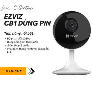  Camera WIFI EZVIZ DÙNG PIN CB1 KHÔNG DÂY 1600A Chính Hãng 24TH