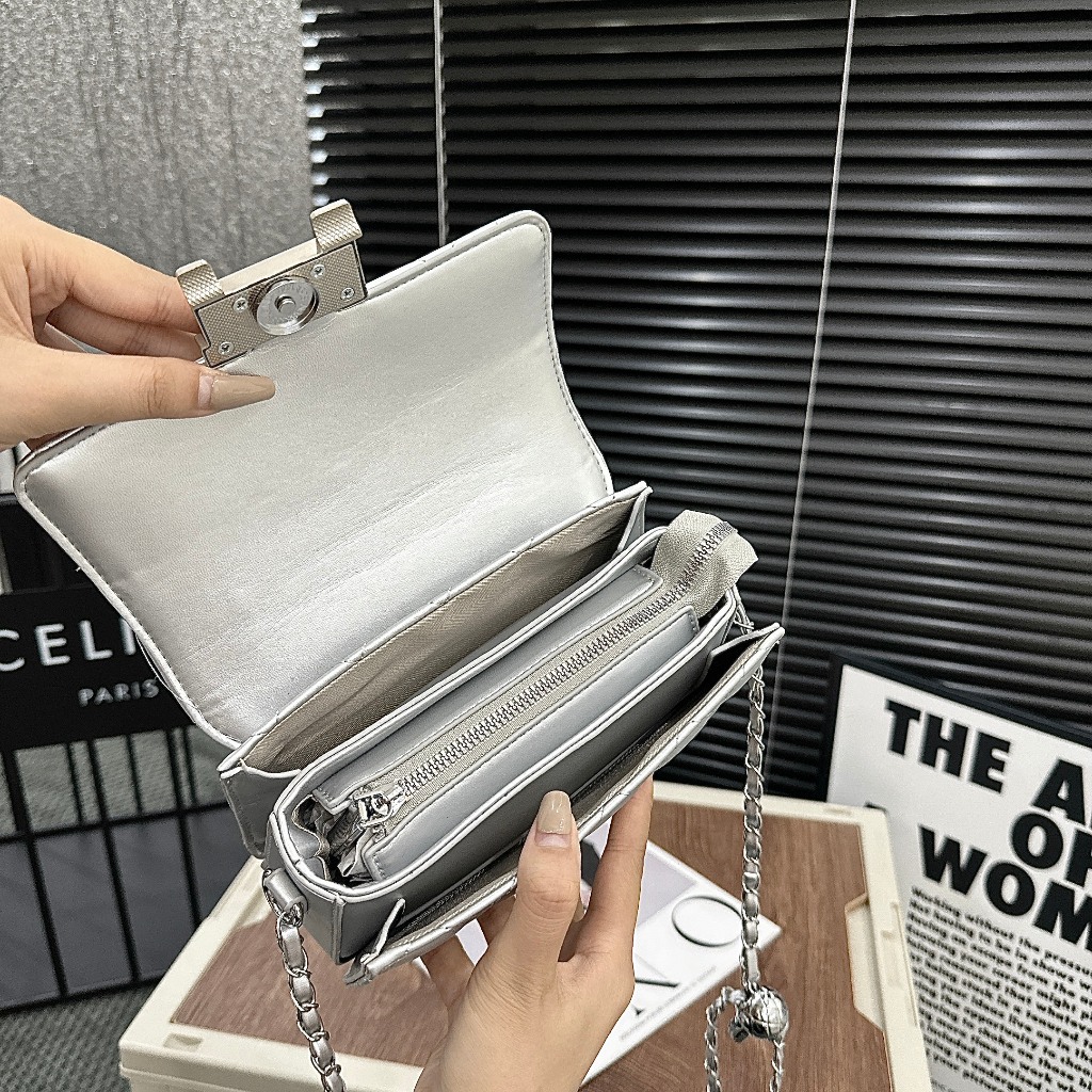 📮TÚI TRÁM KHOÁ H HOT HIT BEM STORE ❤️size 20 thanh lịch sang trọng