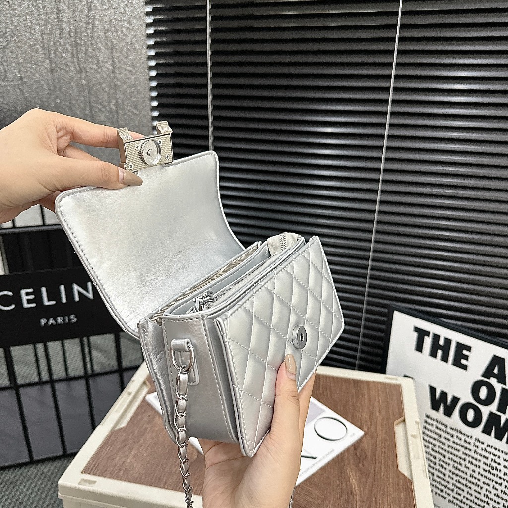 📮TÚI TRÁM KHOÁ H HOT HIT BEM STORE ❤️size 20 thanh lịch sang trọng