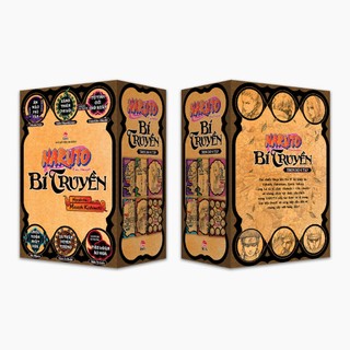 Boxset Truyện - Tiểu thuyết Naruto Bí Truyền