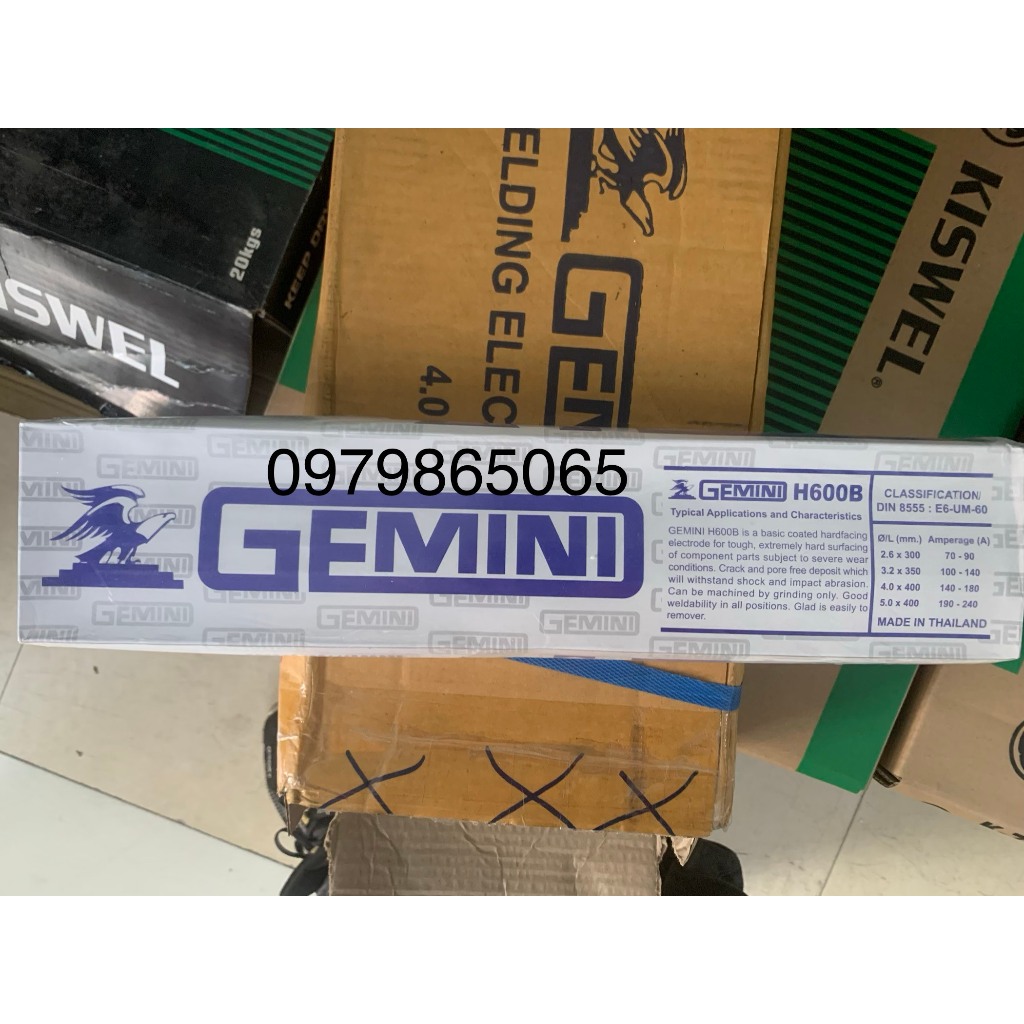 20 que hàn chống mài mòn H600b 3.2mm