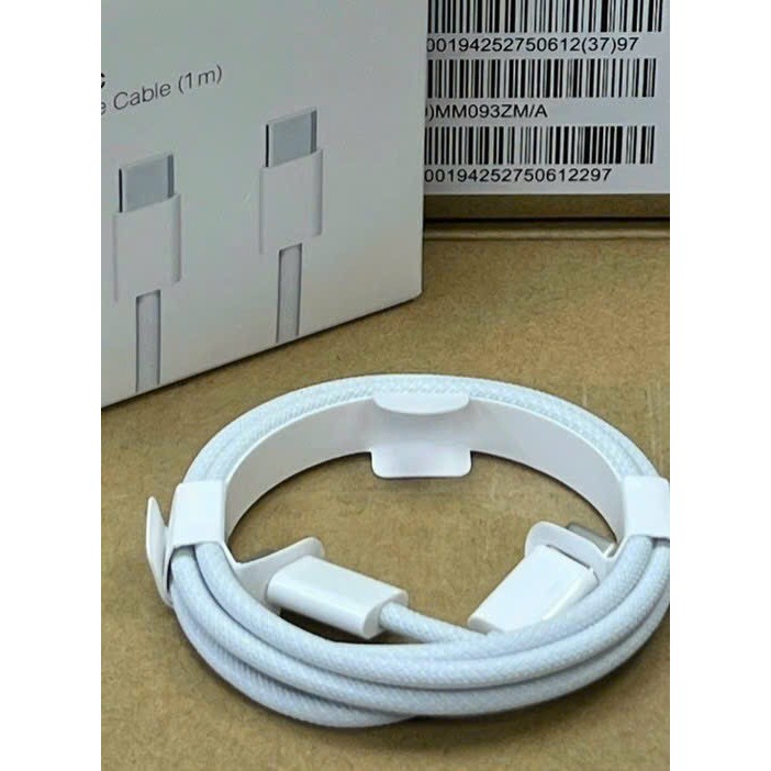 CÁP SẠC DÙ 60W  DÀNH CHO IP 15, CHỐNG RỐI, BẢO HÀNH 1 NĂM