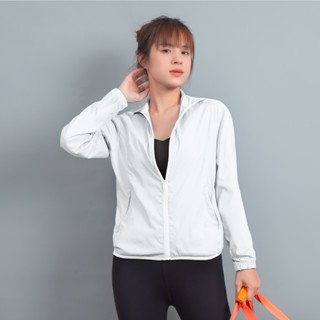  Áo Khoác thể thao Gladimax  AKGR001 Running cổ trụ 1 lớp tránh nắng cản gió trượt nước hiệu quả 