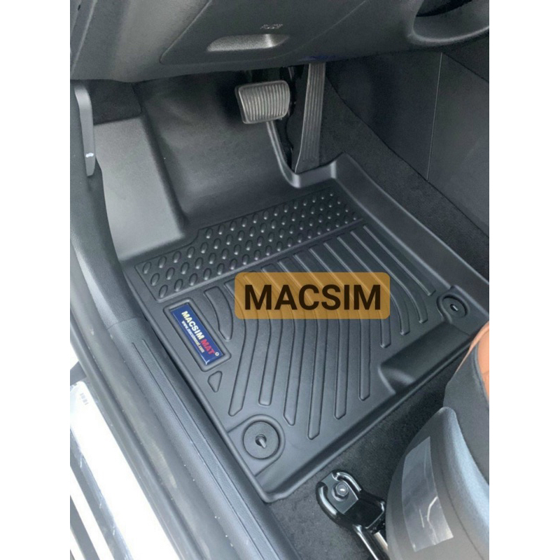 Thảm sàn lót xe KIA SPORTAGE cao cấp thương hiệu Macsim, Chất liệu nhựa đúc TPE nguyên khối