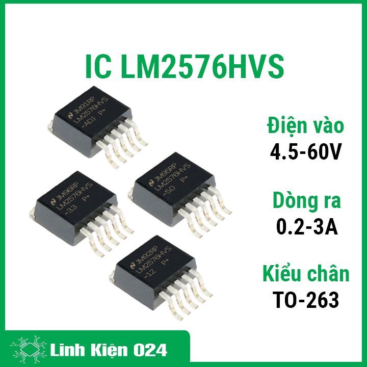IC Nguồn LM2576 HVS TO-263