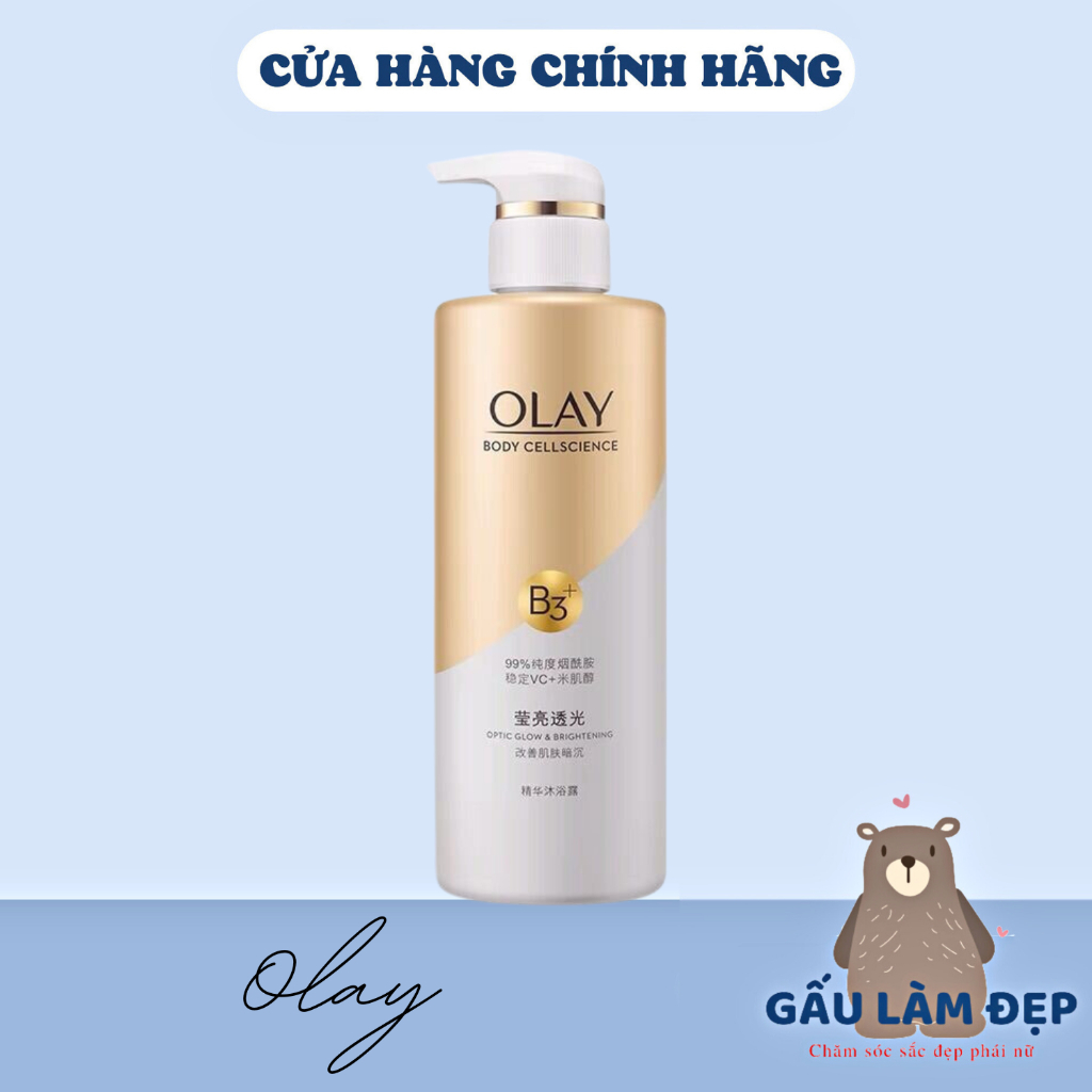 Sữa Tắm Sạch Sáng Da Olay Bản Trung - 500ml